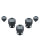 Asetek Aluminum Button Color Kit - 6 colors - 1369868 - zdjęcie 4